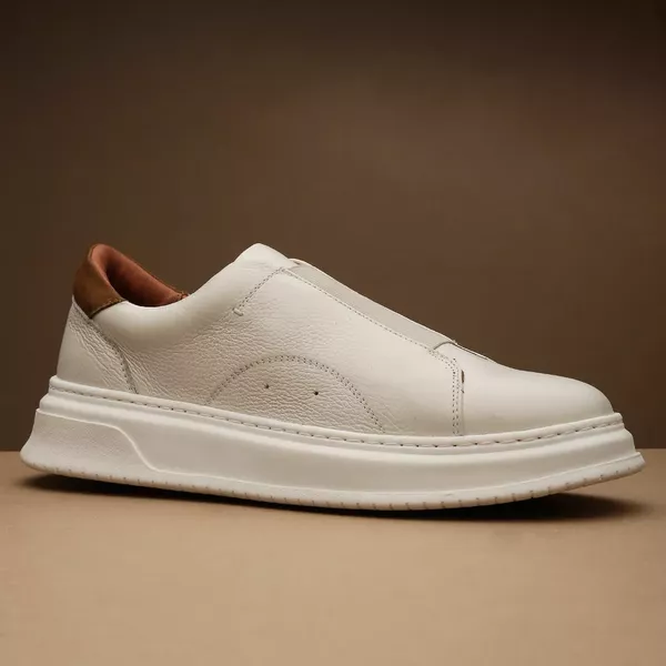 Tera 37801 Couro Floater Off Nobuck Castor Sola Gelo