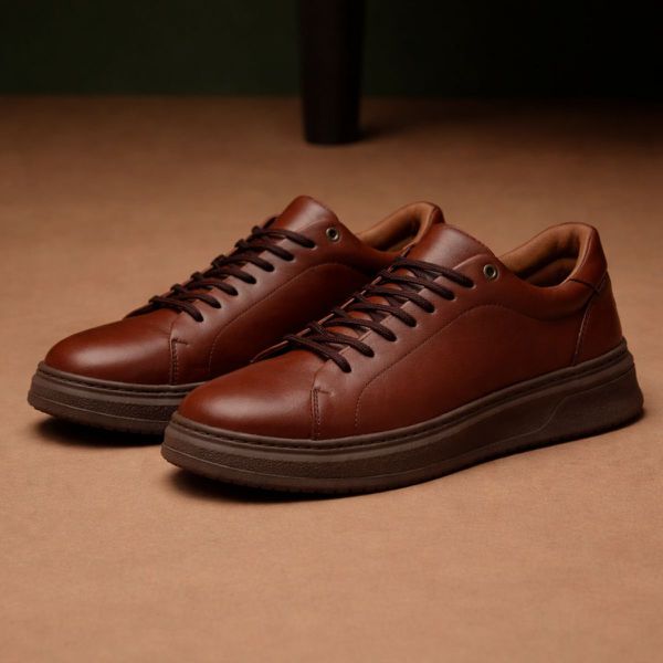 Tera 37800 Couro Floater Mouro Sola Chocolate