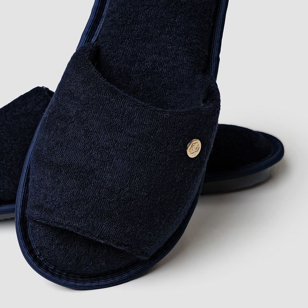 CHINELO ABERTO ATOALHADO - MARINHO