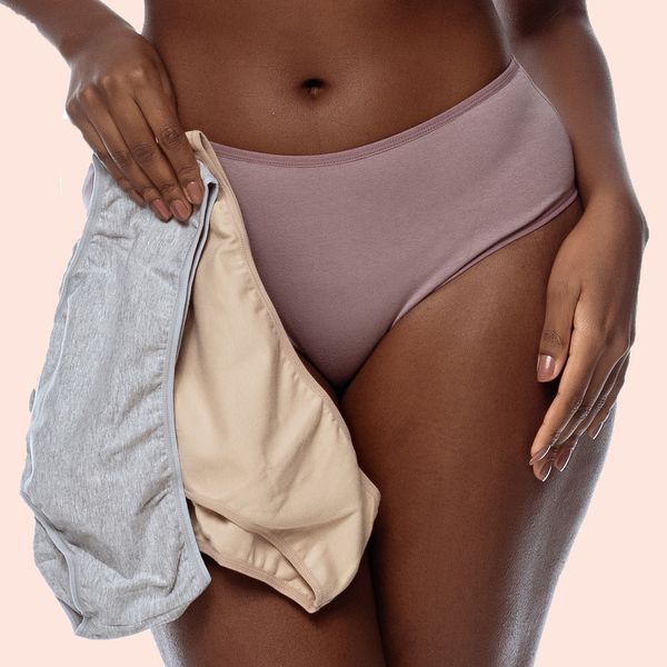 KIT CALÇOLA EM ALGODÃO - COM 03 PEÇAS - CHOCOLATE/MESCLA/SATIN