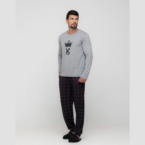 PIJAMA INVERNO MASCULINO - XADREZ