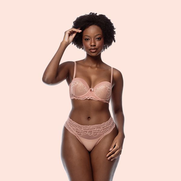 CALCINHA FIO DUPLO CÓS EM RENDA - CALLAS