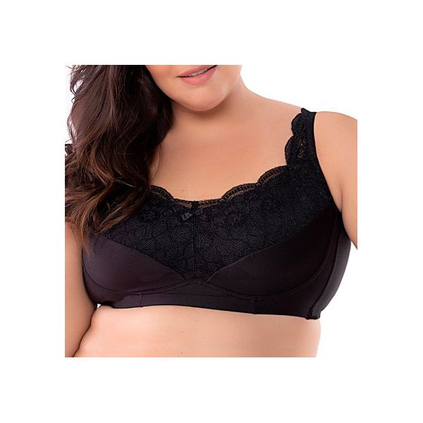 SUTIÃ ALTA COBERTURA SEM BOJO E SEM ARO - PRETO
