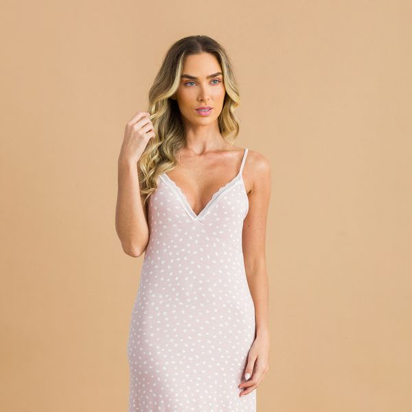 LK3032 CAMISOLA LONGA VIS - ROSA