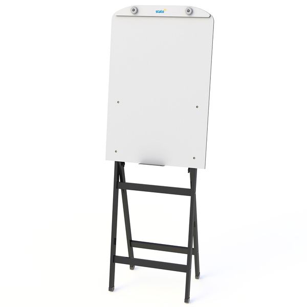 Flip Chart Quadro Branco Soft 60x90cm De Madeira - Preto