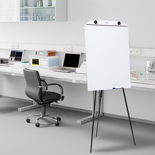 Flip Chart Quadro Branco 60x90cm Tripé Retrátil