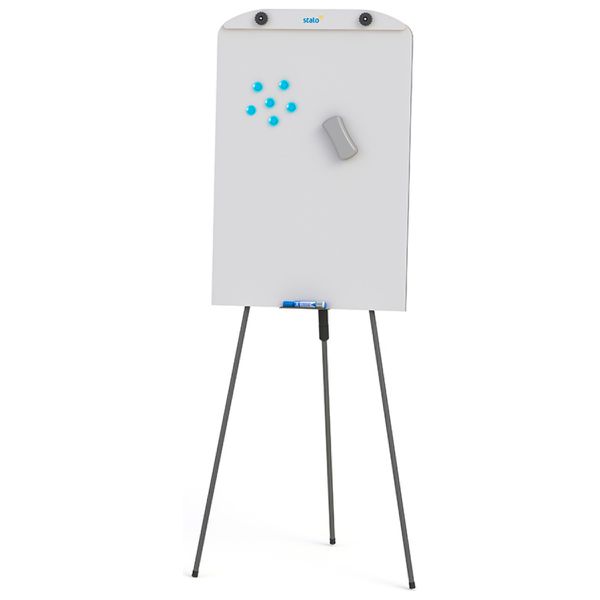 Flip Chart Quadro Branco Magnético 60x90cm Tripé Retrátil 
