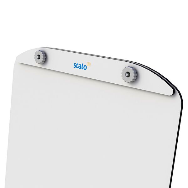 Flip Chart Quadro Branco Soft 60x90cm De Madeira - Preto
