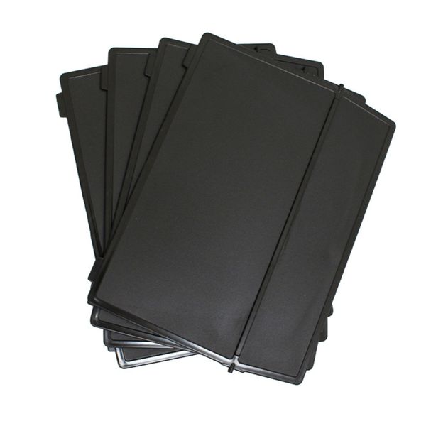 Divisória Para Fichário de Mesa 4x6 Pct/9 Preto