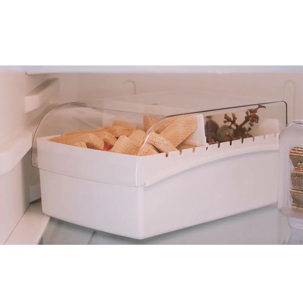 Fichário de Mesa 5x8 com Tampa para Fichas Pautadas - Branco