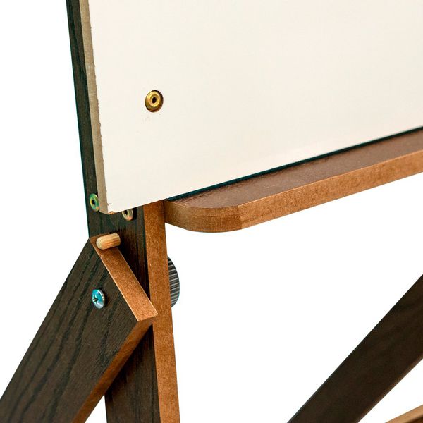 Flip Chart Quadro Branco Fit 54x90cm De Madeira Mdf 