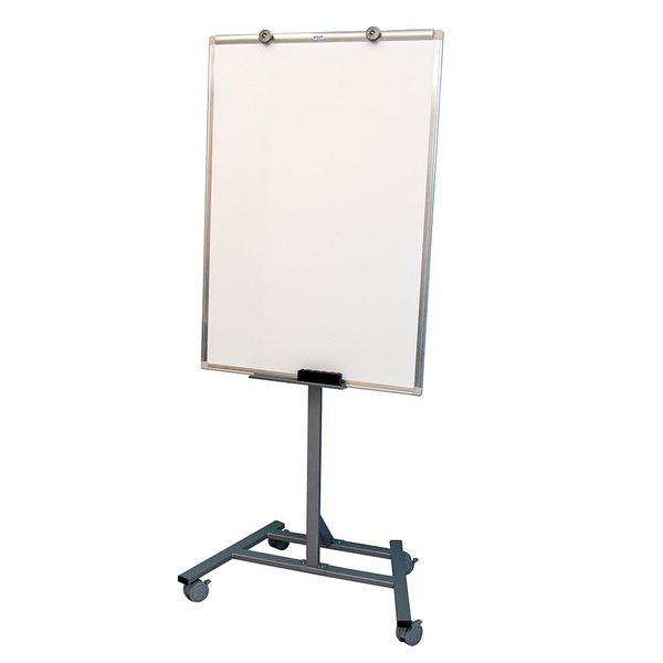 Flip Chart Magnético 70x100cm Com Rodízio Giratório