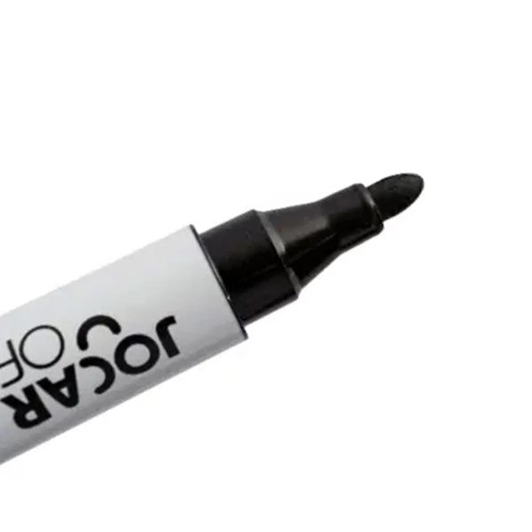 Caneta Pincel para Quadro Branco Jocar Office Tinta Preto