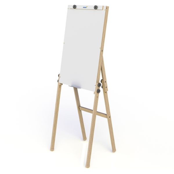 Flip Chart Soft Dobrável 57x88cm Quadro Branco E Porta Bloco