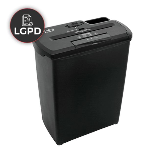 Fragmentadora de Papel 8 Folhas CD e Cartão AS810SD