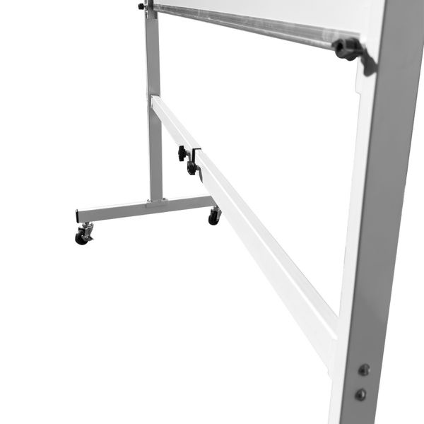 Suporte Universal para Quadro Branco Regulagem 120-200cm com Rodízios