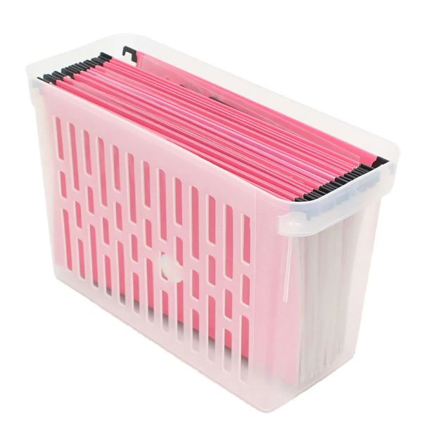 Organizador Multiuso para Pasta Suspensa e Objetos Branco