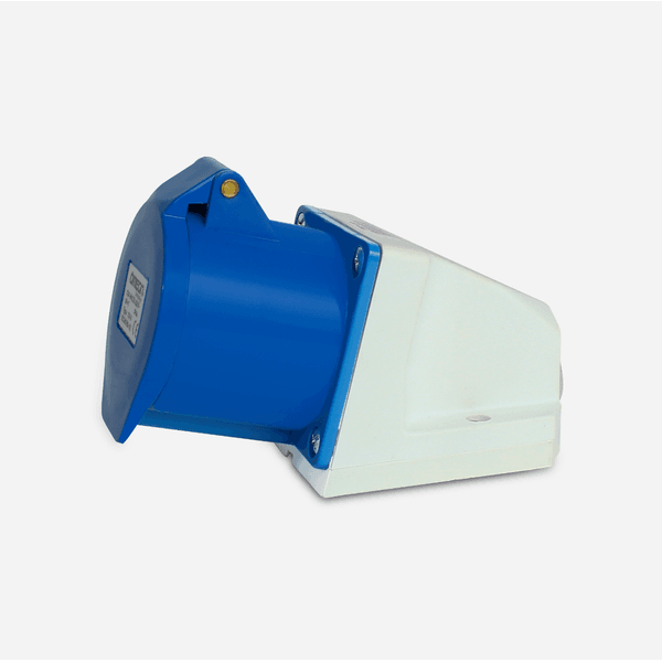 Tomada Sobrepor 3P+T 32A 9H Azul OMG-4209 - Loja Caravelas
