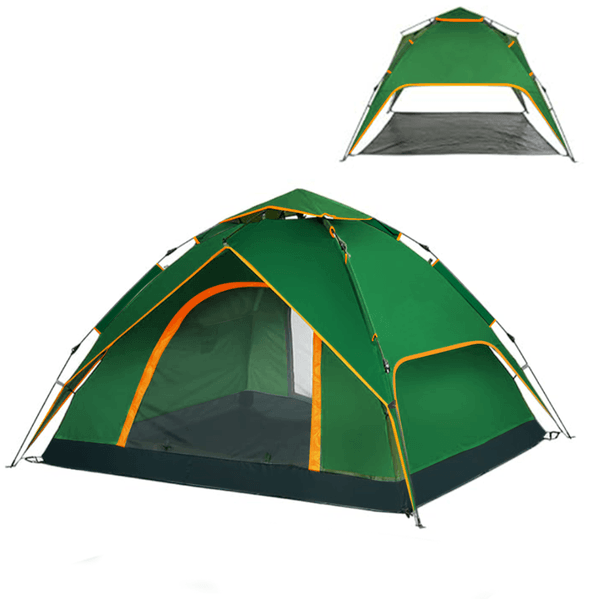 Barraca Camping Automática 3-4 Pessoas Verde