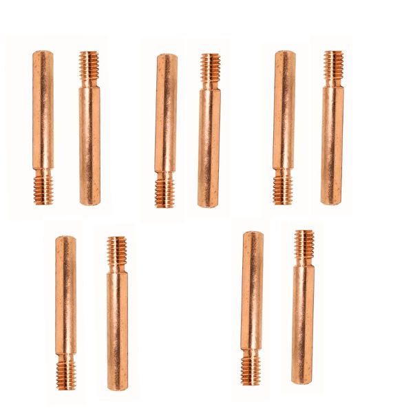 Kit 10 Bico Contato 73mm Rosca W5/16" Ma-040 Ômega