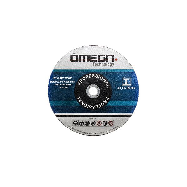 Disco Zip | Corte 9" 1/12 x 7/8 1/12 X 7/8" Ômega