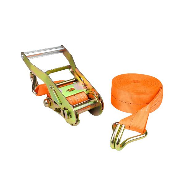 Cinta com Catraca para Amarração Cargas 1,5T X 35mm X 4,6m Ômega