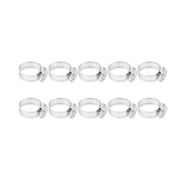 Kit 10 Abraçadeira Metal para Mangueira 3/4" Ômega