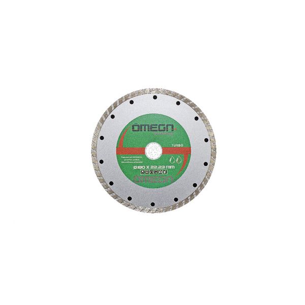 Disco De Corte Diamantado 7 Pol 180mm Turbo Esmerilhadeira