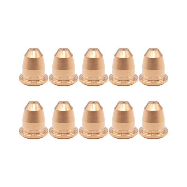 Kit 10 Bicos de Corte Médio Plasma 0,8mm – 20-30A para Tocha S45