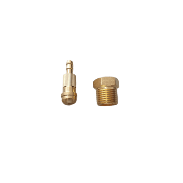 ADAPTADOR NIPLE COM PORCA 5/8"-18UNF TIG WP-18 ROSCA DIREITA E ESQUEDA