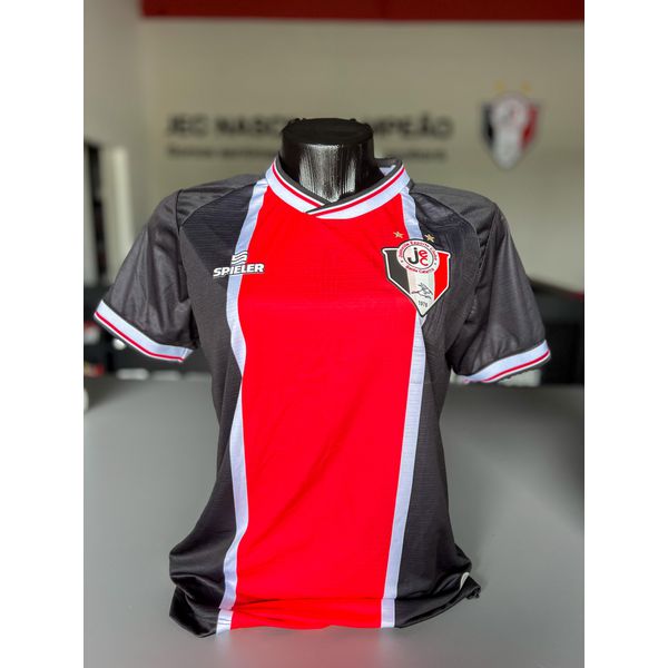 Camisa Feminina Jogo 1 2024 JEC Tricolor Spieler 