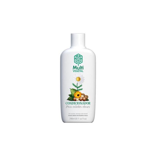 Condicionador de Camomila Natural Vegano - Multi Vegetal - 240ml