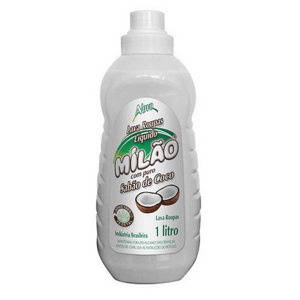 Lava Roupas Líquido de Coco - Milão - 1l