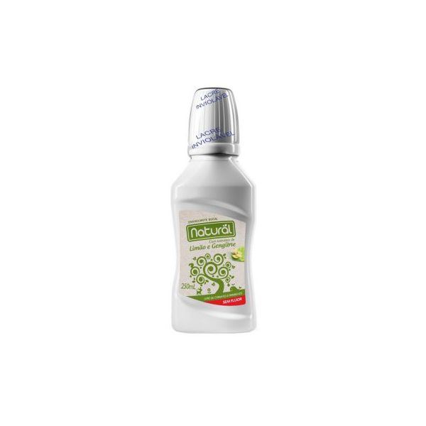 Enxaguante Bucal Natural com Ingredientes Orgânicos - 250 ml - Natural