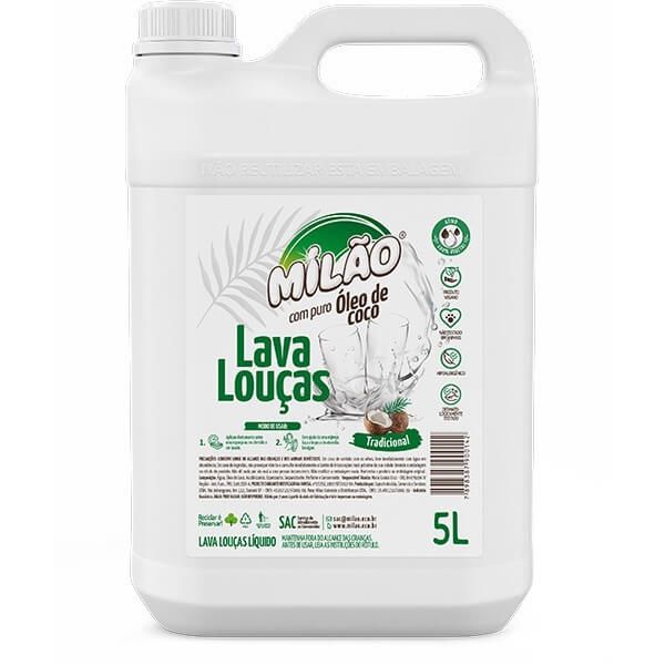 GALÃO - Lava Louças de Coco Natural - Milão - 5l