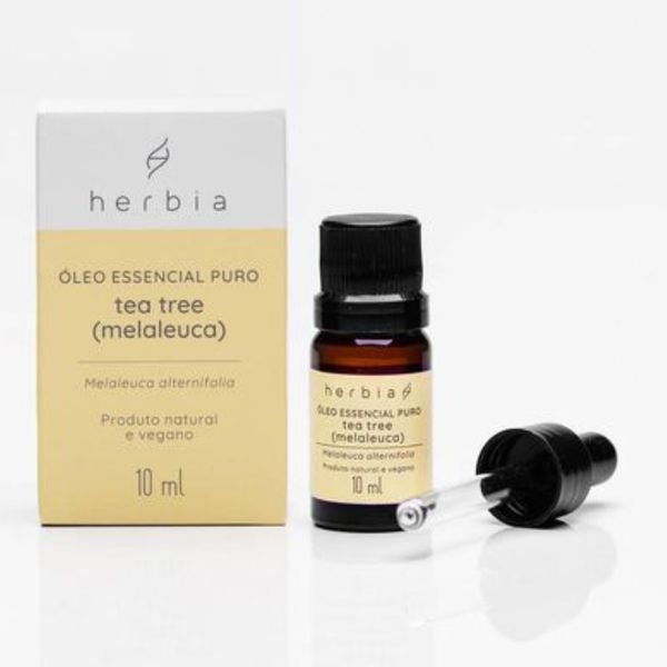 Óleo Essencial de Tea Tree | Melaleuca | Herbia 10ml