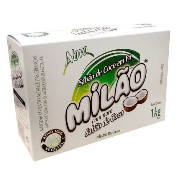 Sabão de Coco em Pó Natural e Hipoalergênico Milão - 1kg