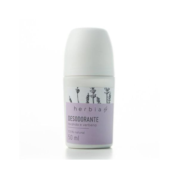 Desodorante Natural Vegano Roll-on Lavanda - Herbia