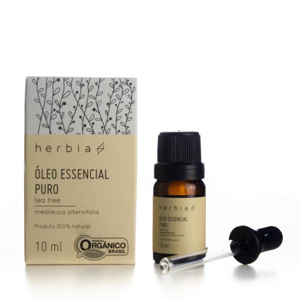 Óleo Essencial de Melaleuca (Tea Tree) Orgânico Herbia - 10ml