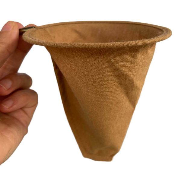 Coador de Café Individual | Algodão Orgânico Caule