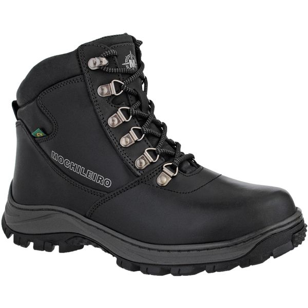 Bota Adventure Mochileiro 335 Latego Preto Loja Azimute Brasil
