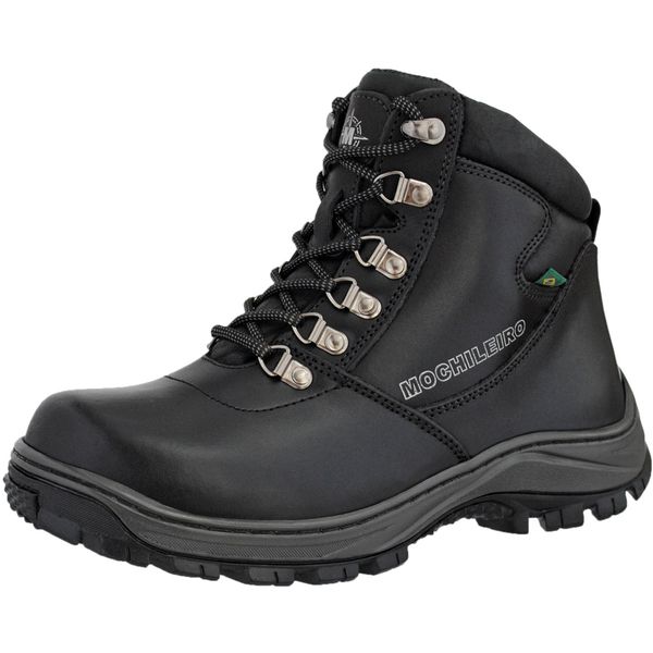 Bota Adventure Mochileiro 335 Latego Preto | Loja Azimute Brasil