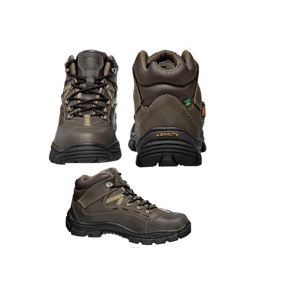T nis Adventure 602 Azimute Brasil Couro Preto Solado Antiderrapante