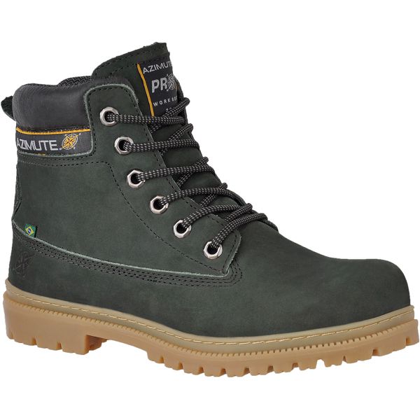 Bota Adventure Azimute Brasil Terra Oliva Solado Antiderrapante