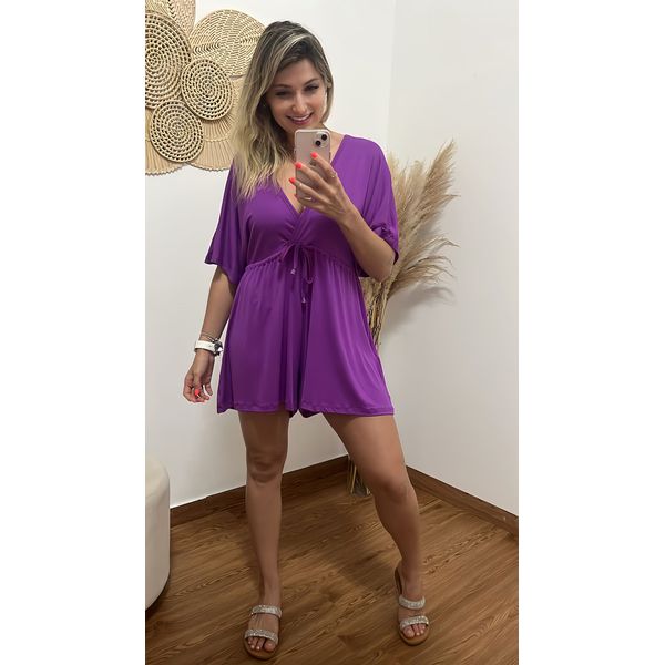 Macaquinho Evy Roxo