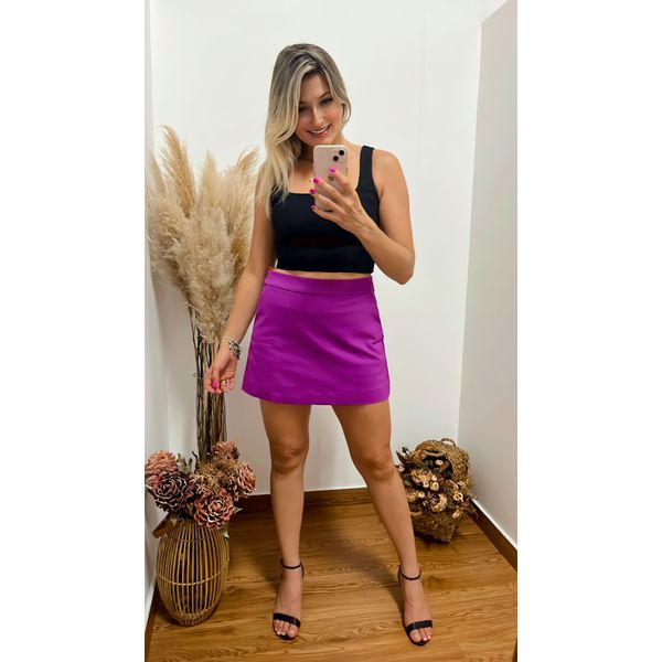 Short-saia Murau Roxo