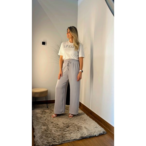Pantalona Cinza