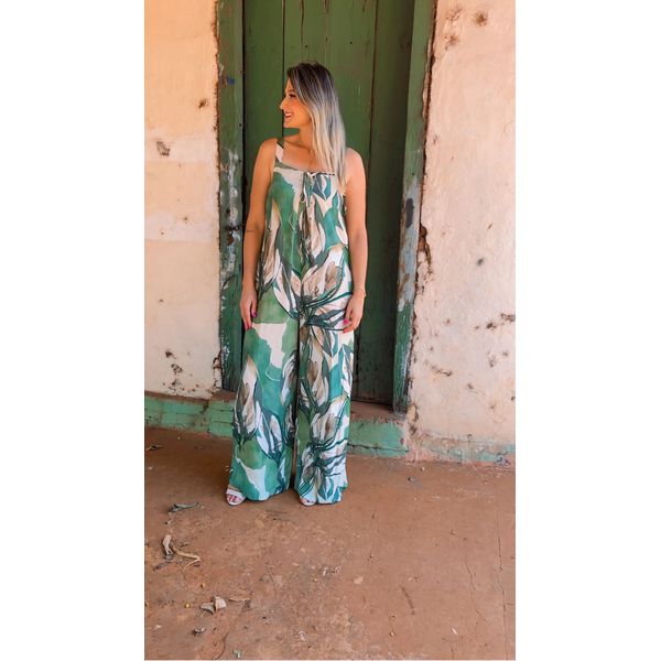 Macacão Estampado 