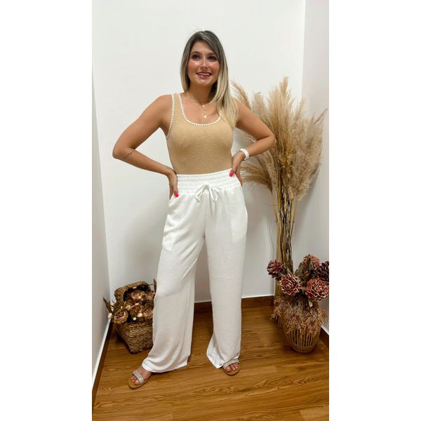 Pantalona Off White
