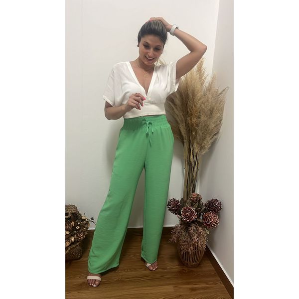 Pantalona Verde Bebê
